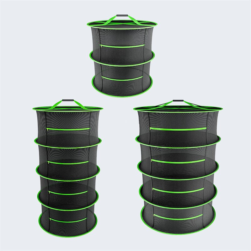 Сгъваема риболовна мрежа за сушене на билки с ципове Сушилня Мрежеста тава Поставка за сушене Цветя Закачалка Мрежа за риба Аксесоар инструмент