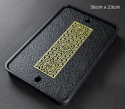 Lagani luksuzni poslužavnik za stol za čaj Visokokvalitetni kineski poslužavnik za čaj Ploča za set čaja Daska za odvod vode Spremište čaja