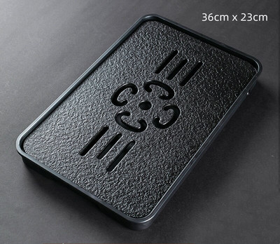 Lagani luksuzni poslužavnik za stol za čaj Visokokvalitetni kineski poslužavnik za čaj Ploča za set čaja Daska za odvod vode Spremište čaja