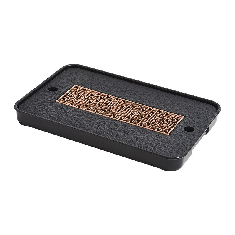 Lagani luksuzni poslužavnik za stol za čaj Visokokvalitetni kineski poslužavnik za čaj Ploča za set čaja Daska za odvod vode Spremište čaja