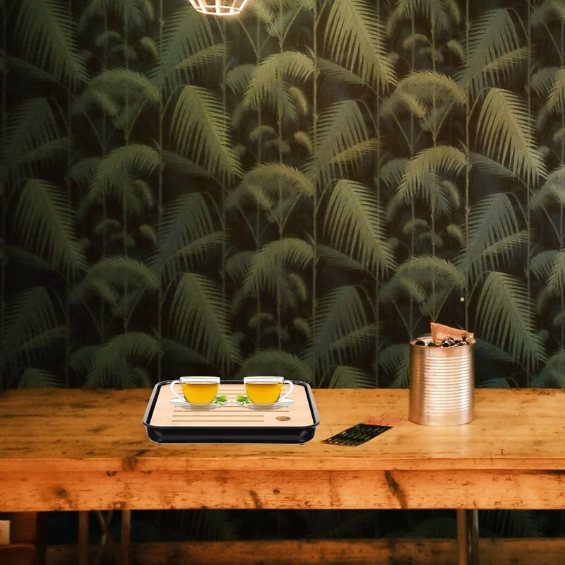 Arbatos padėklas stalo serviravimas kinų gonfu medinės kungfu dėžutės japoniškos talpyklos saugykla Vandens vakarėlis Kung Fu lėkštės kanalizacija