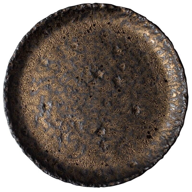 keraminiai arbatos padėklai apvalūs arbatos staliukai rankų darbo serviravimo padėklų priedai