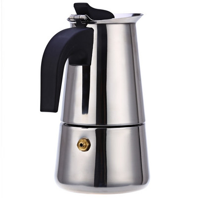 2/4/6/9 чаши тенджера за кафе от неръждаема стомана Mocha Espresso Latte Stovetop Filter Кафемашина Moka тенджера за кафе за кухня Z20