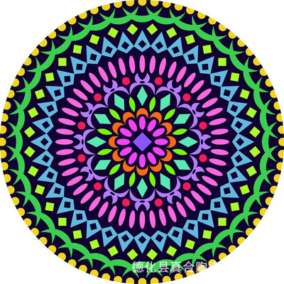 Novi podmetač za čaše 2022. Keramički upijajući kružni uzorak Toplinska izolacija Podmetač Vjenčani dar Za mapiranje Prilagođeno Jednostavno