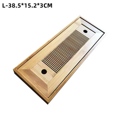 Bambusz teatálca Kínai tea tálalás Kung Fu teátálcák Asztali víztároló tálcák Száraz buborékasztal Környezetbarát kínai teaedény