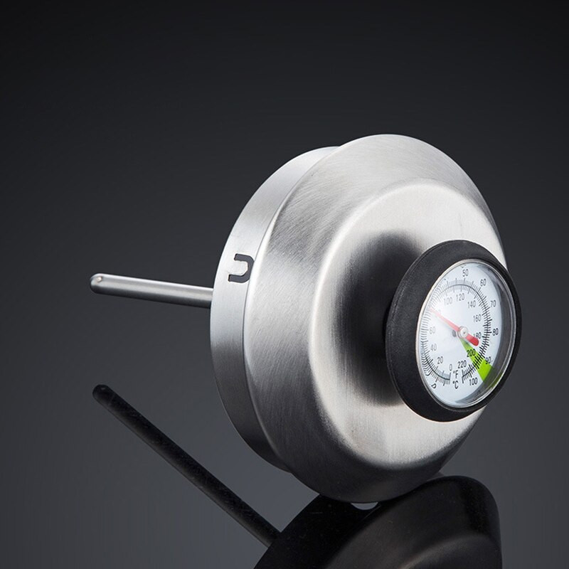 Lonac za kavu s kapanjem i termometrom Lonac za kavu s tankim otvorom od nehrđajućeg čelika s guščijim vratom Pour Over Kuhalo za kavu s kapanjem 1L/1,2L