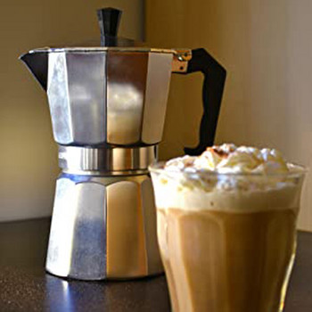 Moka Pot Ιταλική καφετιέρα Espresso Αλουμίνιο Geyser Καφετιέρα Βραστήρας Latte Σόμπα Classic Coffeeware Barista Accessories