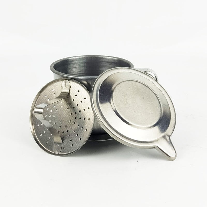 Vietnamietiškas Phin kavos lašinamas puodelis filtras nerūdijančio plieno tradicinis Vietnamo kavos virimo aparatas kavos virimo įrankis biurui, namams