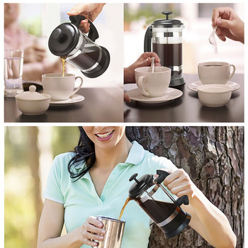 ICafilas French Press Coffee/Tea Brewer Coffee Pot Coffee maker Pot 1000ML Glass Thermos for Coffee Drinkware Appliance