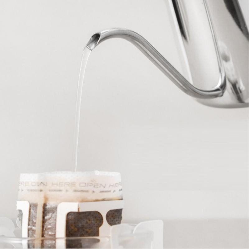 Forró 250 ml-es vízforraló Kávéfőző Rozsdamentes acél hattyúnyak csepegtető teáskanna Kancsó Konyhai Szerszám Kávés Szerszám Tartozékok