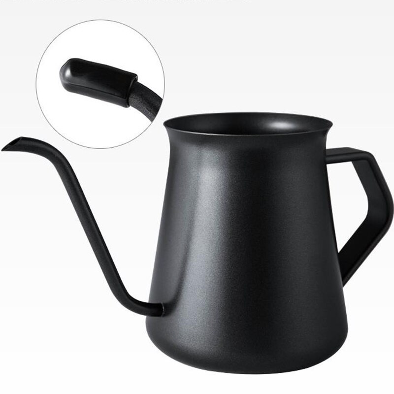 400ML ceainic cafea ceainic maner din oțel inoxidabil cafea picurată cu gât de gâscă lung ceainic cafetieră instrumente