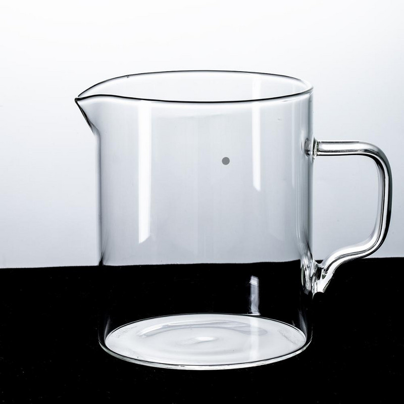 Set de filtru de cafea cu strat dublu V60 Picurator de cafea din sticlă 1-2 cești Oală de partajare a cafelei Filtru de cafea Pâlnie Cană de cafea reutilizabilă