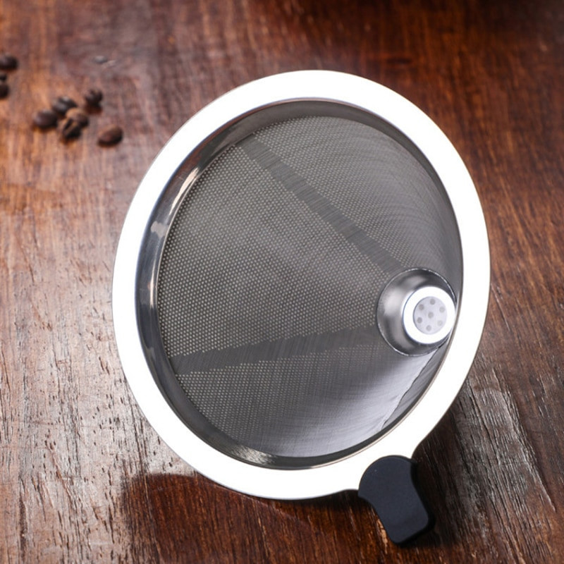 Üveg kávéfőző rozsdamentes acél szűrővel csepegtető 200 ml 400 ml kávéfőző csepegtető Barista öntsön át kávéfőző