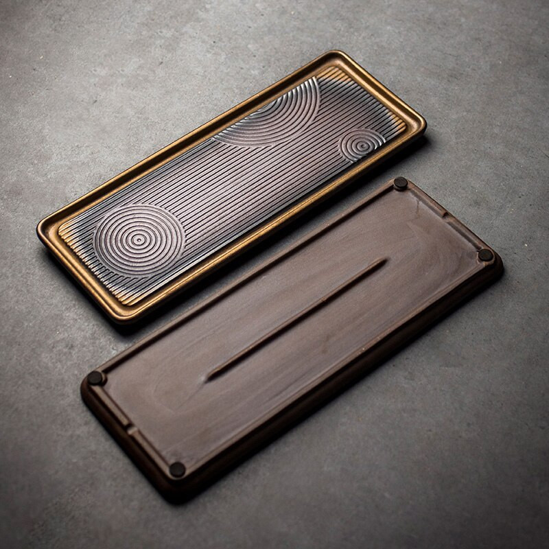 kerámia teás tálcák teásasztal kézzel készített tálalótálca kung fu tea kiegészítők