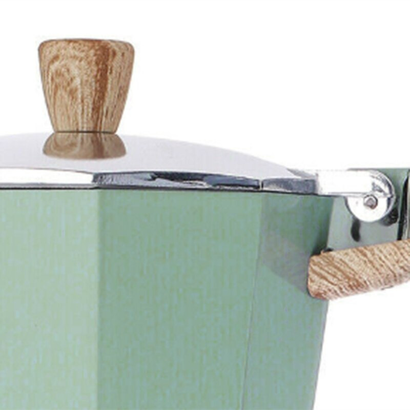 Kávéfőző edény alumínium Moka espresso perkolátor edény kávéfőző Cafetera eszpresszó kávéfőző tűzhely kávéfőző