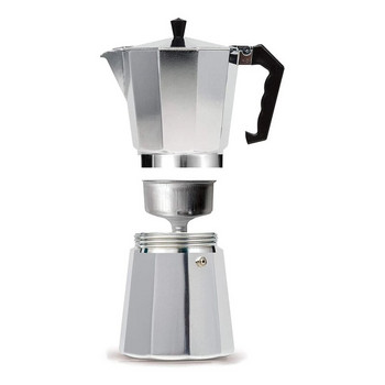 Καφετιέρα αλουμινίου μόκα Φορητή κατσαρόλα Espresso Percolator Home Office Latte Classic Coffeeware Barista Accessories