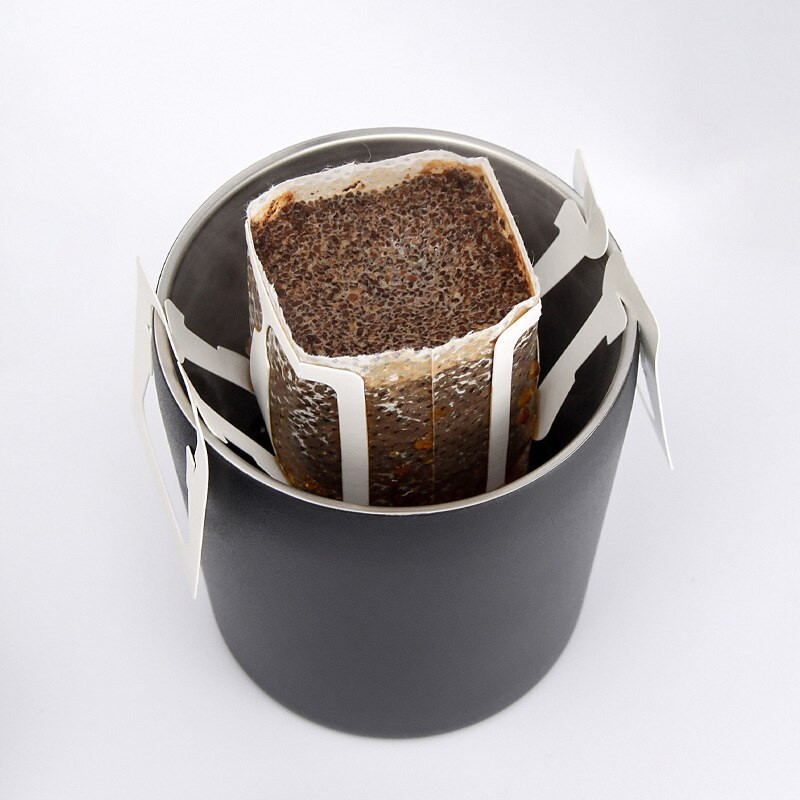 Cestovná sada závesných kávových kanvíc do uší, vonkajšia ručne varená moka espresso latte, prenosná závesná sada kávových kanvíc do uší, darčeková krabička