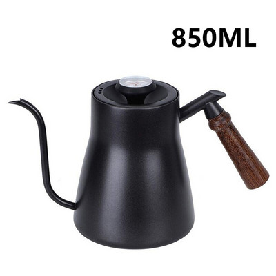 Oală de cafea cu gură subțire, antiaderentă, din oțel inoxidabil, ceainic pentru picurare manuală, se toarnă peste ceainic ceainic 350/500/600/850ML