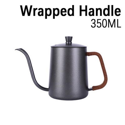 Oală de cafea cu gură subțire, antiaderentă, din oțel inoxidabil, ceainic pentru picurare manuală, se toarnă peste ceainic ceainic 350/500/600/850ML
