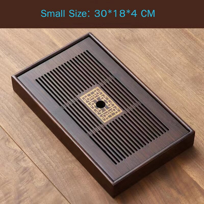 Posuda za čaj od kineskog prirodnog bambusa Spremanje drenažne vode Kung Fu Ladica za pribor za čaj Kućna ploča za čaj Posuda za kineski čaj