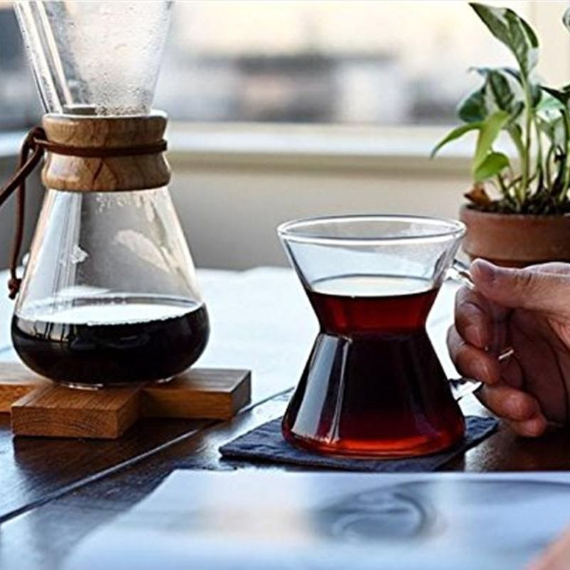 400 ml 600 ml 800 ml atsparus stiklinis kavos virdulys nerūdijančio plieno filtras lašinamas karštas alaus dariklis Kavos puodo lašintuvas Barista užpilti