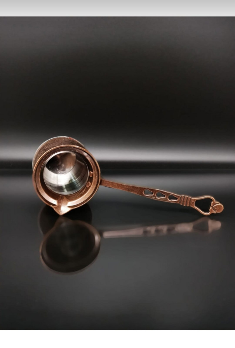 Кафемашина за леене на турски шарки Ръчно изработена тенджера за кафе 4 човека, всички горелки съвместими, 4 чаши тенджера Османско изкуство hediyelik