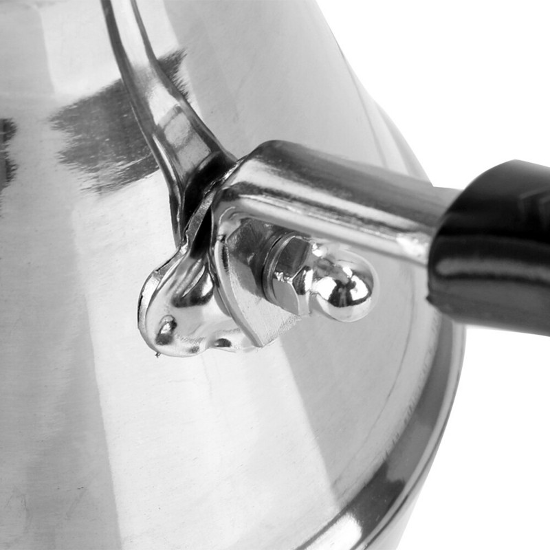 Кафеварка за лате Чайници от неръждаема стомана Перколатор за арабика Тенджера за котлони Европейска тенджера с дълга дръжка Mocha Moka Инструменти за напитки