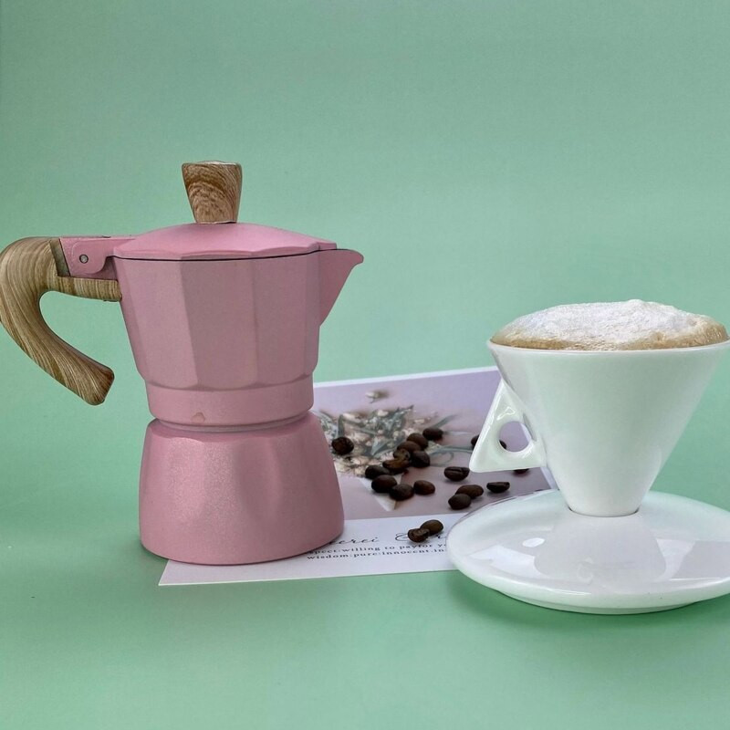 Nešiojamas 150 ml 300 ml elektrinė krosnis Espresso Moka Perkolatorius Kavos virimo aparatas Malimas Kavos gaminimo aparatas Šildymas Virimas