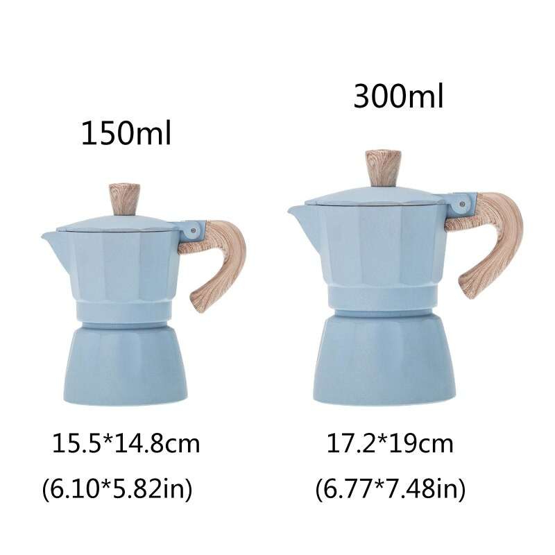 Nešiojamas 150 ml 300 ml elektrinė krosnis Espresso Moka Perkolatorius Kavos virimo aparatas Malimas Kavos gaminimo aparatas Šildymas Virimas