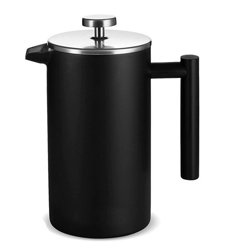 Nerezová oceľ French Press kávovar s filtrom, tlakovou moka kávovarom, perkolátorom, tlakovou kanvicou, kávovarom, čajníkom 350 ml