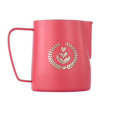 Džbán na kávu 350/600 ml z nehrdzavejúcej ocele, napenovacia kanvica na mlieko, hrnčeky na espresso, džbán na kávu pre baristov, napenovacia kanvica