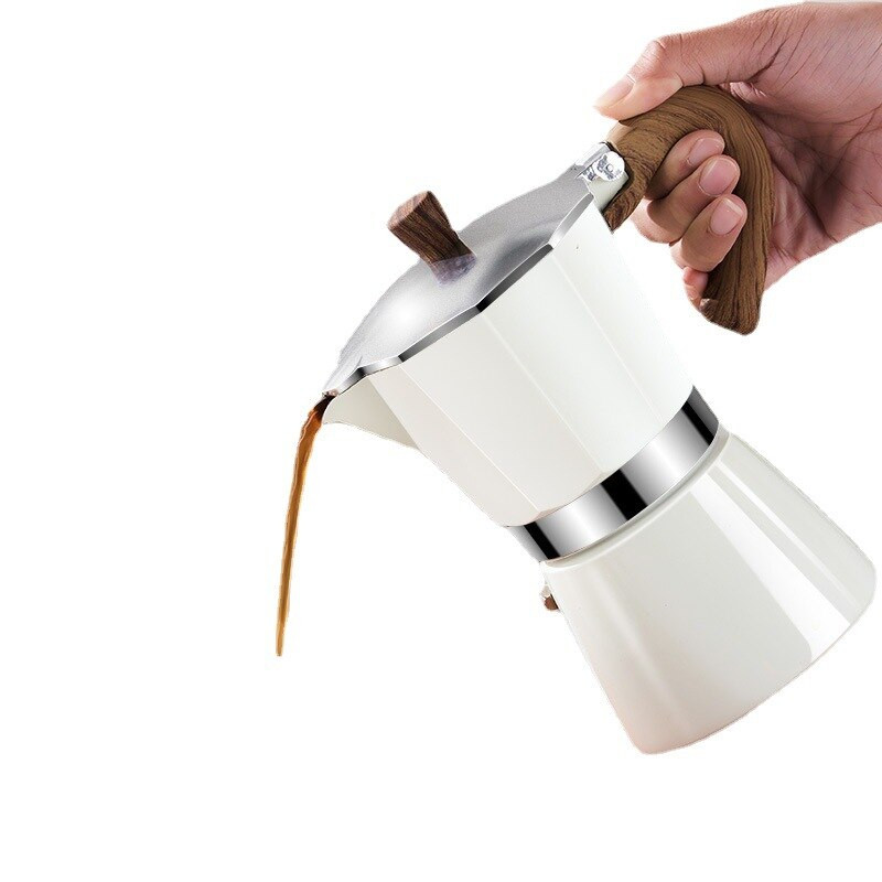 Kávovary Moka, hliníkové kávovary, espresso kanvice 150 ml/300 ml, taliansky kávovar, riad, príslušenstvo pre baristu