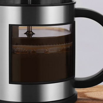 Γυάλινη τσαγιέρα Cafetiere French Coffee Tea Percolator Filter Press Plunger Εγχειρίδιο Coffee espresso Maker Pot Stainless Steel Origin