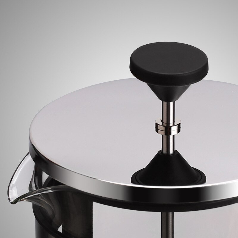 Stakleni čajnik Cafetiere French Coffee Tea Percolator Filter Press Klip Ručni aparat za espresso kavu Posuda od nehrđajućeg čelika Porijeklo