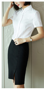 Model nou de cămașă și costum de fustă de damă