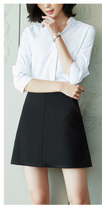 Model nou de cămașă și costum de fustă de damă