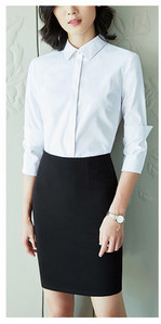 Model nou de cămașă și costum de fustă de damă