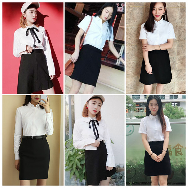 Model nou de cămașă și costum de fustă de damă