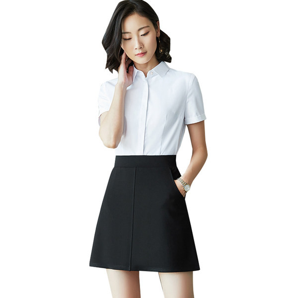 Model nou de cămașă și costum de fustă de damă