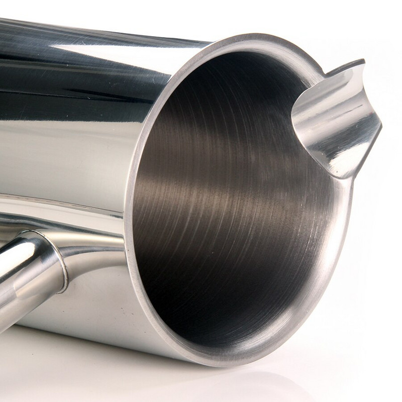 Kétrétegű kávéfőző főzőedény 304 rozsdamentes acél szűrős kávéfőzővel Francia nyomó edény tömítőkapoccsal/kanállal