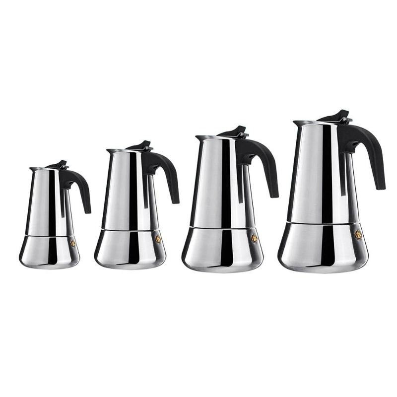 Kávovary Taliansky Top Moka Espresso Cafeteira Expresso Percolator 100/200/300/450 ml Kávovar na sporák Kanvica