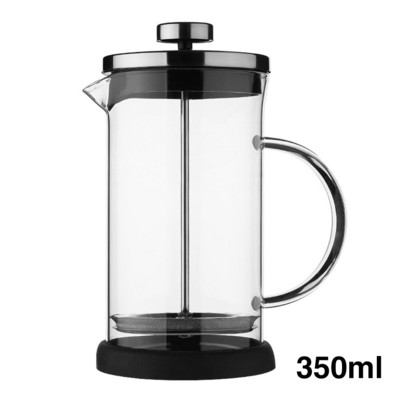 Manuálny kávovar do domácnosti, kancelárie, kuchyne, prenosný, nerezový, French Press, kanvica na čaj, 3-úrovňová filtrácia, tepelne odolný, odolný