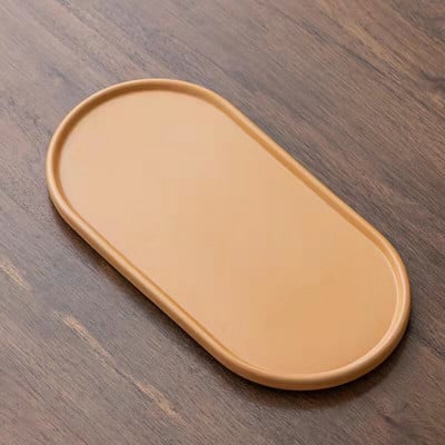 Stačiakampis keraminis kiaušinių padėklo padėklas Dekoratyvinė lėkštė Svetainė Virtuvės padėklas Padėklas Maistas Vintage Dienblad Arbatos priedai Dovana