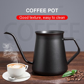 Prenosný kávovar z nehrdzavejúcej ocele, espresso, nalievanie cez kávu, kanvica s husím krkom, kanvica s dlhým hrdlom, kávová kanvica na čaj, náradie pre baristu
