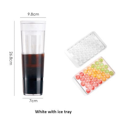 Hideg sör kávékanna Hűtőszekrény Gyümölcstea Hideg vízforraló Lezárt teaelválasztó kávéfőző Kávészűrő Kávészűrő Üveg edények