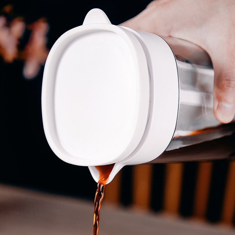 Hideg sör kávékanna Hűtőszekrény Gyümölcstea Hideg vízforraló Lezárt teaelválasztó kávéfőző Kávészűrő Kávészűrő Üveg edények