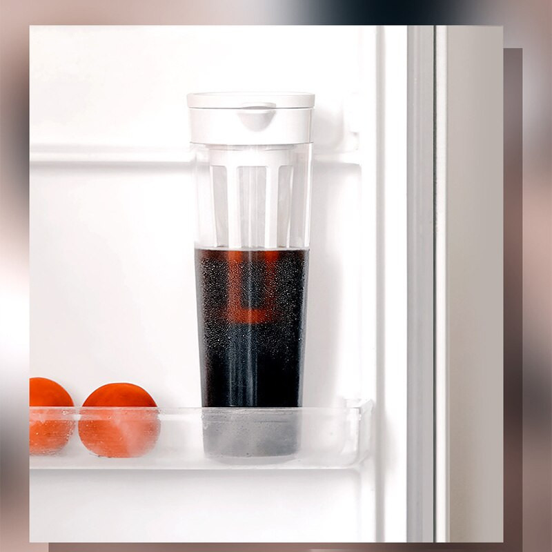 Hideg sör kávékanna Hűtőszekrény Gyümölcstea Hideg vízforraló Lezárt teaelválasztó kávéfőző Kávészűrő Kávészűrő Üveg edények