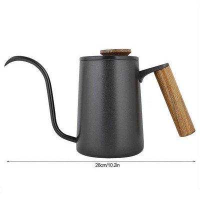 350ml 600ml kaviareň odkvapkávacia kanvica z nehrdzavejúcej ocele rukoväť odkvapkávacia kanvica s dlhým husím krkom odkvapkávacia kanvica na kávu a čaj