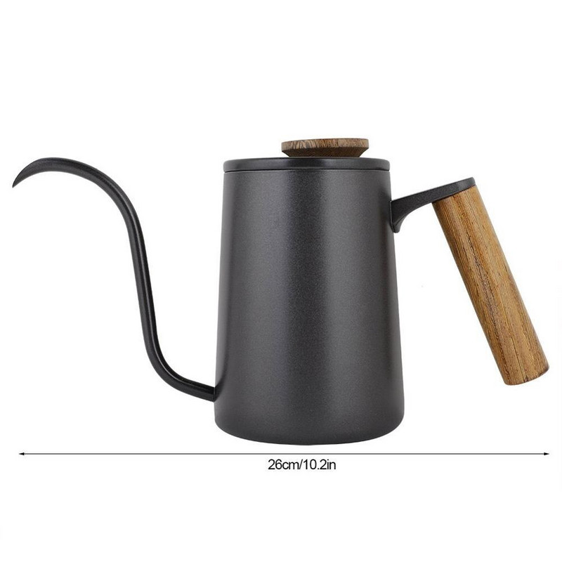 350ml 600ml kaviareň odkvapkávacia kanvica z nehrdzavejúcej ocele rukoväť odkvapkávacia kanvica s dlhým husím krkom odkvapkávacia kanvica na kávu a čaj