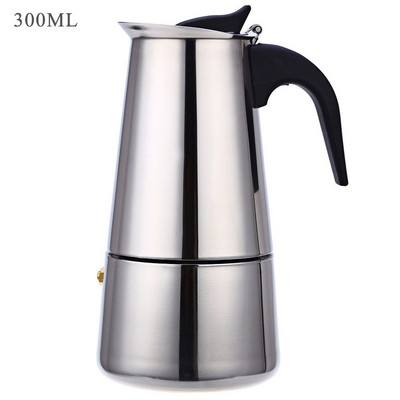 Oală de cafea Accesorii pentru cafea Aparat de espresso Percolator Arată Filtru de cafea Percolator de băuturi Oală din oțel inoxidabil din aluminiu